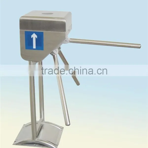CE Certificate Approved Full Automatic RFID Card 3 Arm Turnstile With Led Indicator photo-4
