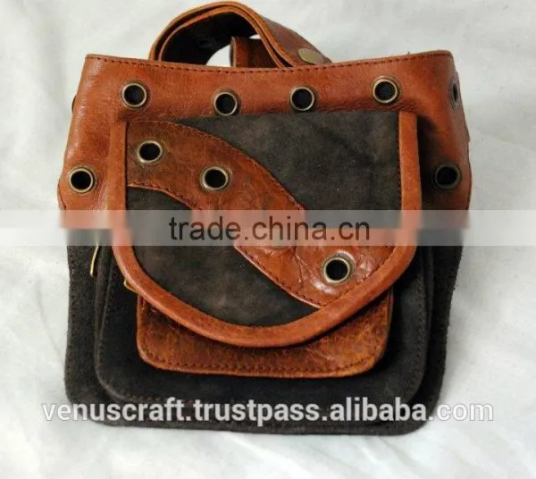 Travel Pocket Money Leather Hip Waist Bag Belt photo-3