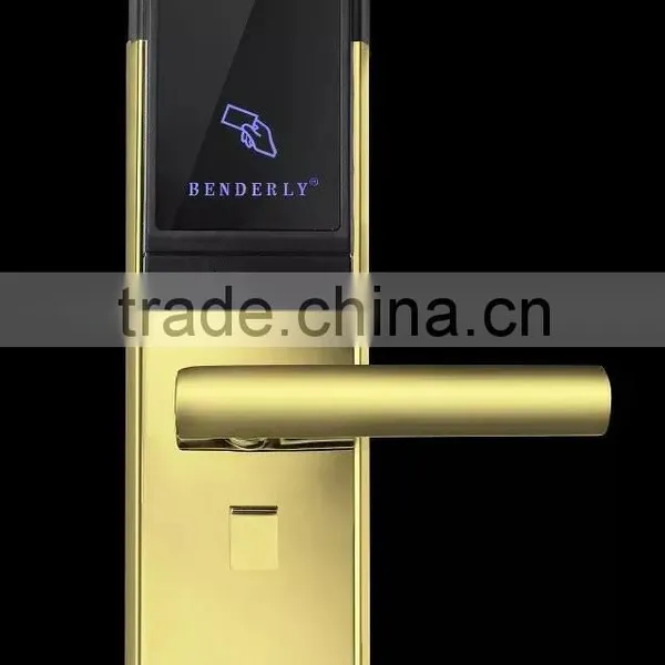 Swipe Card Door Lock,stainless Steel Electronic Hotel Panel Lock photo-6