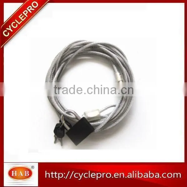 Wholesale Fashion Bicycle Lock Bike Cable Lock Bicycle Lock Set photo-2