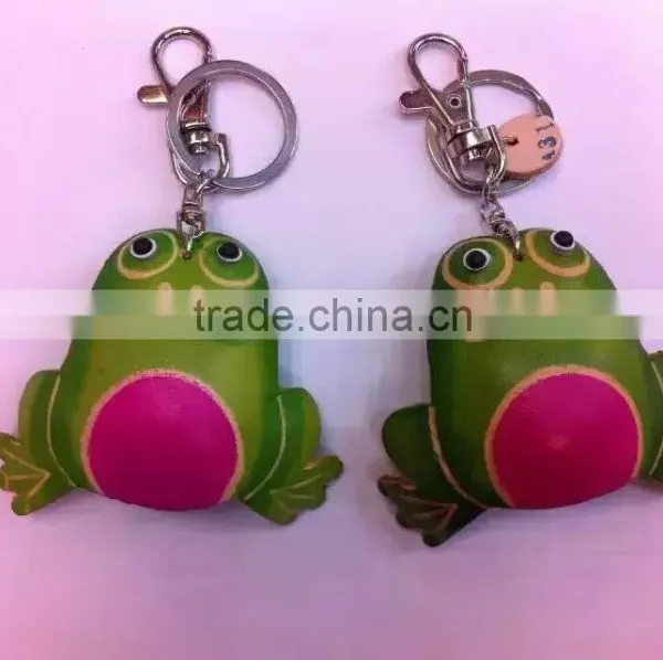 2015 Animal Shaped Genuine Leather Key Chain Supplier photo-2