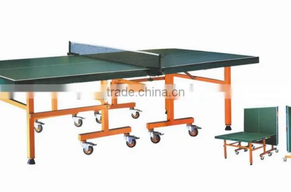 Aluminium Outdoor Tennis Table/Promotion Foldable&movable Ping Pong Table photo-3