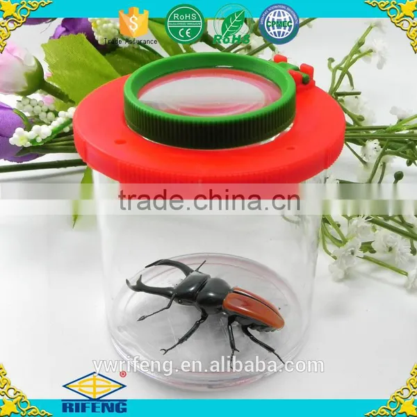 3X 8X Magnification for Outdoor Discovery Inset Viewer Magnifying Glass Animals Boxes photo-3