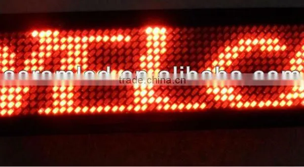 Express Electronic Plastic Magnetic Rechargable and Usb Rechargeable Flashing Led Name Badge Display Display
