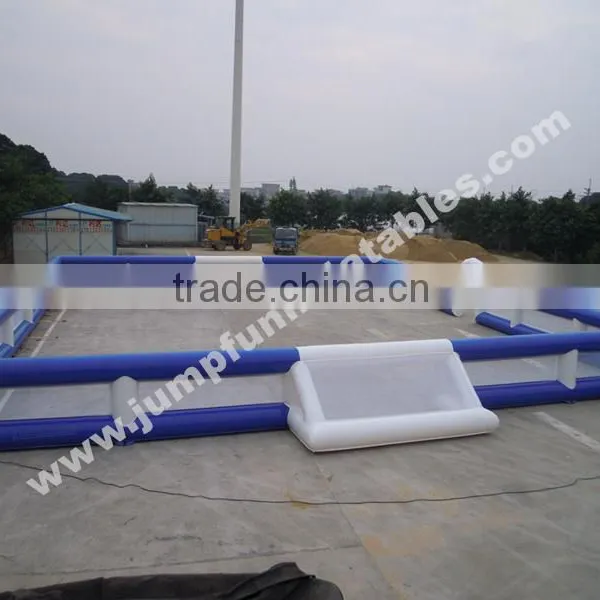 Human Football Pitch Large Size Custom-made Inflatable Soccer Picth for Football Bubble Games photo-2