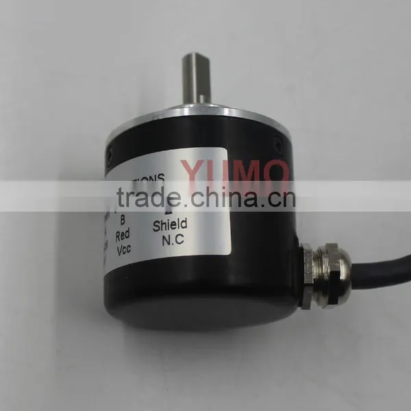 YUMO ISC3806 1000PPR 5V CNC System Solid Shaft Encoder Optical Price Incremental Rotary Encoder photo-4