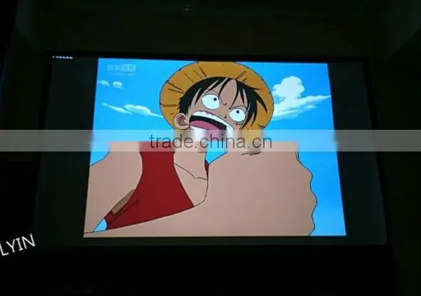 100 Inch 16:9 Ratio Manual Fabric Projection Screen Projector Screen photo-5