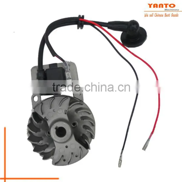 High Quality Ignition Coil and Flywheel for Gasoline 1E40F Brush Cutter Machine photo-5