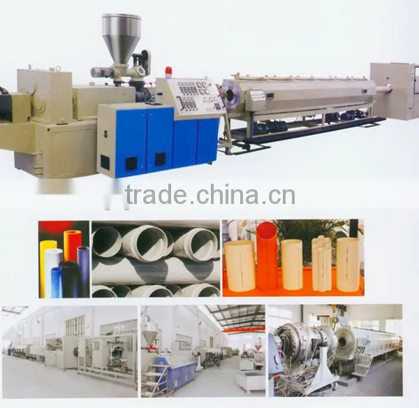 PVC Pipe Extrusion Machine/PVC Pipe Material Pipe Production Line