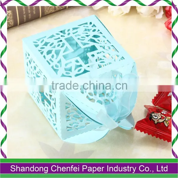 DIY Vintage Decorative Christian Cross Candy Box for Wedding