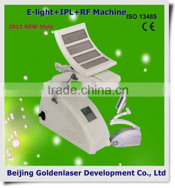 2013 New Style E-light+IPL+RF Machine Www.golden-laser.org/ Space Tunnel