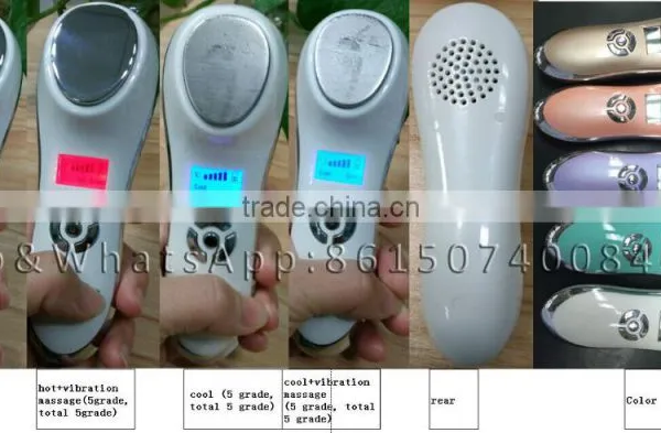 AOPHIA Facial Beauty -- Device Hot & Cold Vibration Skin Rejuvenation photo-2