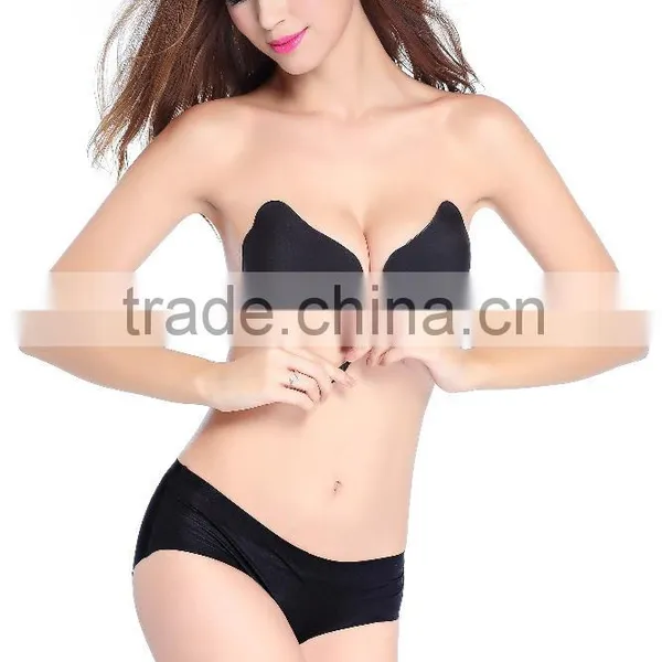 Invisible Bust Silicone Self Adhesive Silicon Bra With Girl Sexy Image photo-3