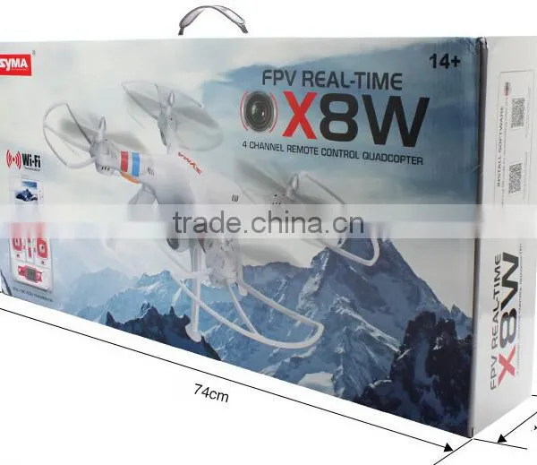 High Quality rc Quadcopter 4CH 6-axis Airplane Drone Syma X8w photo-6