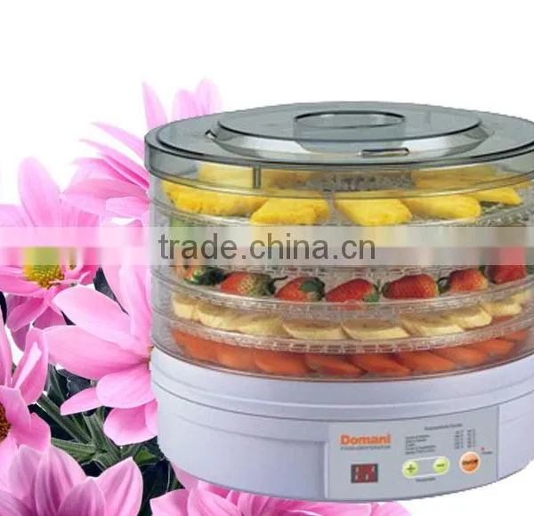 High efficiency Food Dehydrator With Timer and Fan