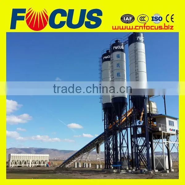 Hzs120 Concrete Batching Plant With Js2000 Forced Concrete Mixer photo-6