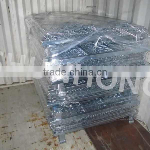 Wire Metal Lockable Uderground Storage Cage Container photo-4
