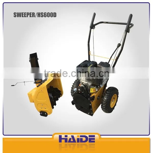 4 in 1 Road Sweeper Cleaning ,6.5hp Snow Sweeper,Manual Sweeper,Dustbin photo-6