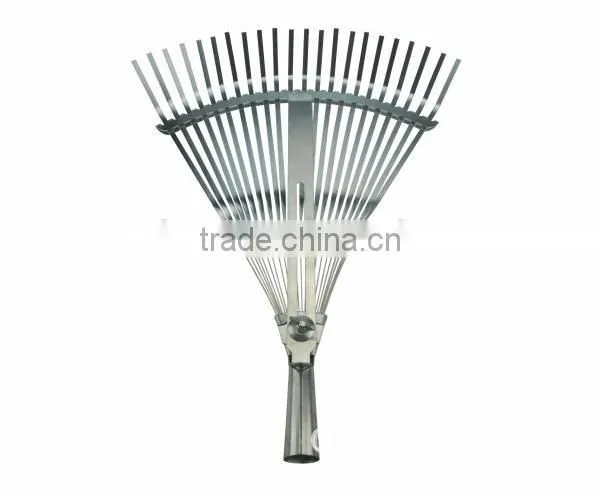 22 Teeth Power Coating Leaf Rake Head photo-3