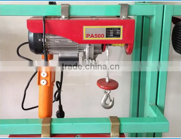 Chinese Supplier 1100LBS Mini Electric Lifting Hoist photo-6