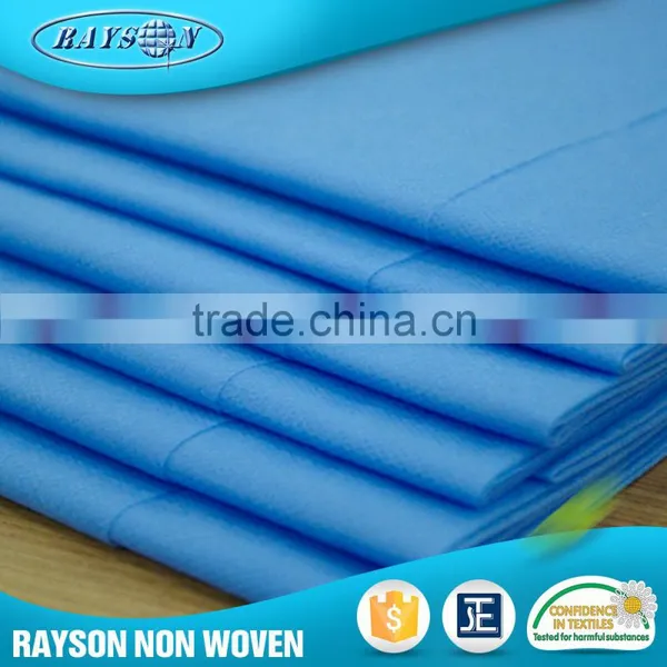 [Rayson Nonwoven Factory] Polypropylene Non Woven TNT Disposable Bed Sheets photo-2