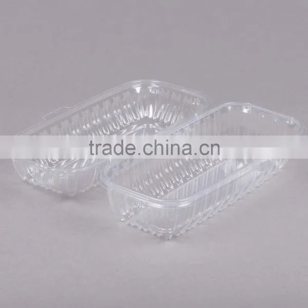 Clamshell Clear Hinged Lid Plastic Hoagie Container photo-4
