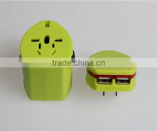 New Corporate Gift for VIP Customer Unviersal Travel USB Adapter With 2100MA for Travel Gift Business Gift Promotion Gift photo-4