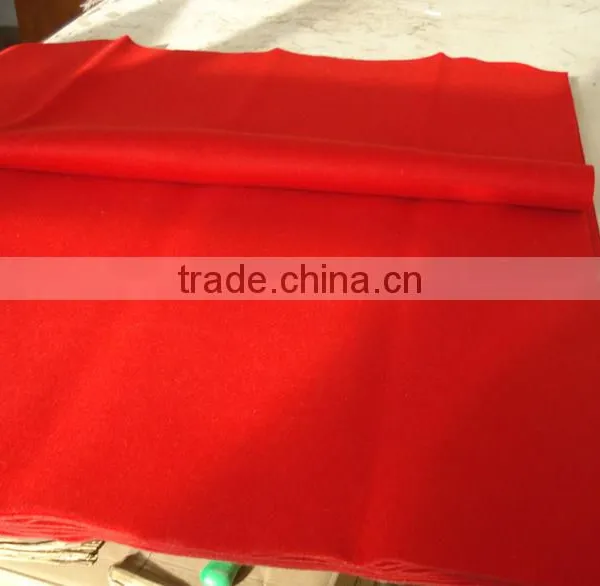 High-quality Polyester Felt Carpet Needle-punched Red Felt photo-2