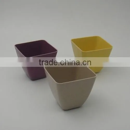 Bamboo Fiber Plant Flower Planter,eco-friendly Pot photo-3