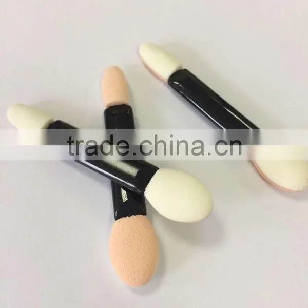 Hot Sale Makeup Mini Powder Sponge Brush Double End Eyeshadow Brush photo-2