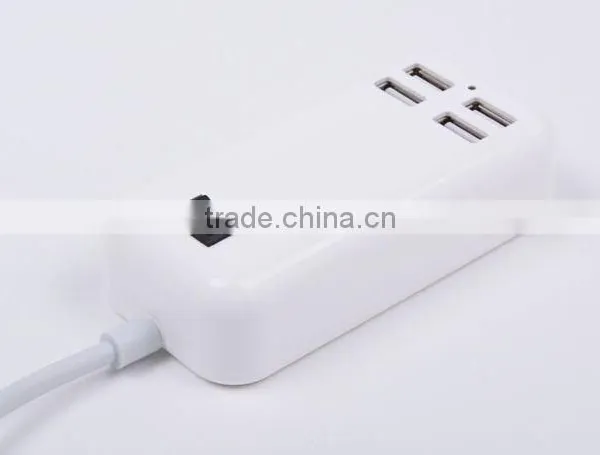 4 Usb Charger Desktop Socket 5V 30w USB CHARGER With AC Cablle Usa Cable uk Cable eu Cable Aus Cable photo-4