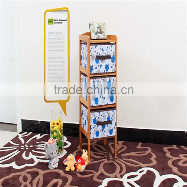 Antique Design Four Layers Woood Bedroom Cabinet photo-5