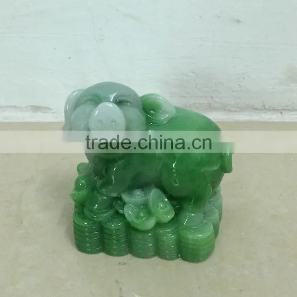 Polyresin Lucky Pig Statue photo-2