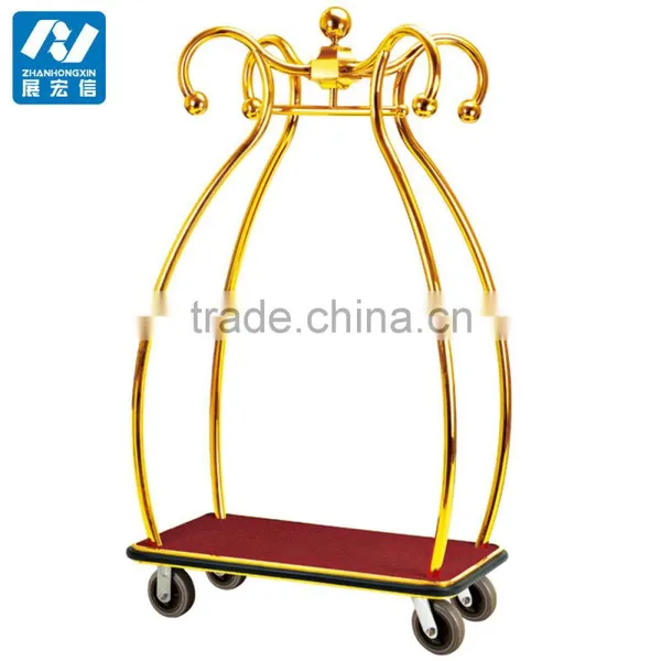 Airport Platform Trolley, Cheap Stainless Steel Folding Heavy Duty Platform Hand Truck photo-5