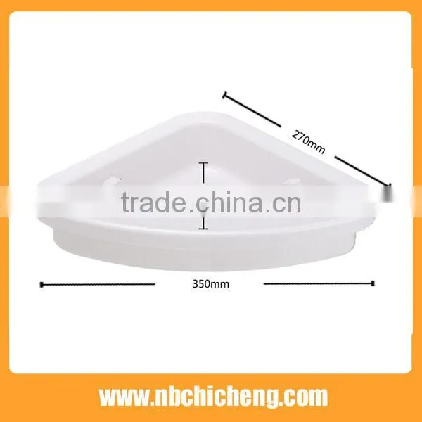 2016 Triangle Corner Storage Rack Plastic Unique Plastic Bath Corner Holder