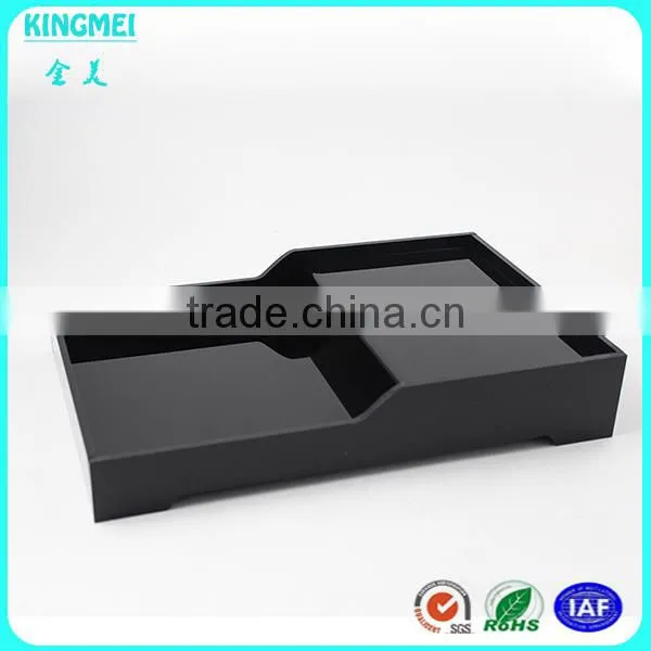 Kingmei OEM Thickened Rectangle Tabletop Acrylic Towel Tray photo-5