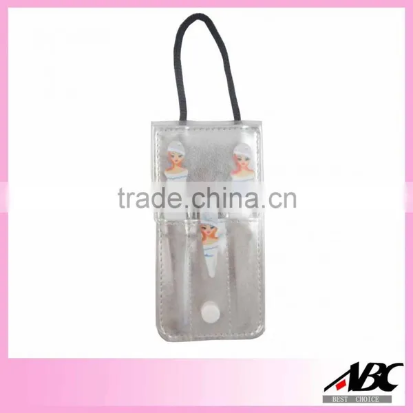 Mini Transparent Pouch 3pcs Girls Manicure Tools photo-5