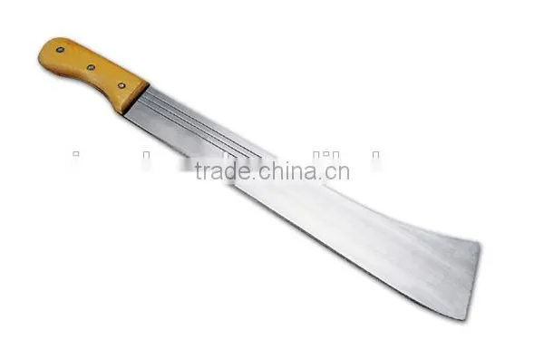 High Quality Sugarcane Cutlass Matchet or Machete With Wooden or Plastic Handle photo-2