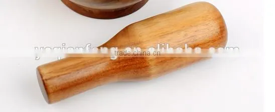 Acacia Wood Mortal and Pestles photo-3