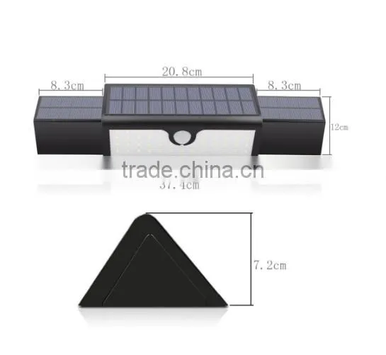 Wall Outdoor Led Gardens Lamp Solar Garden Lamp With Infrared Sensor photo-3