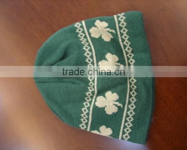 Knitted Cap With Fashionable Pattern photo-6