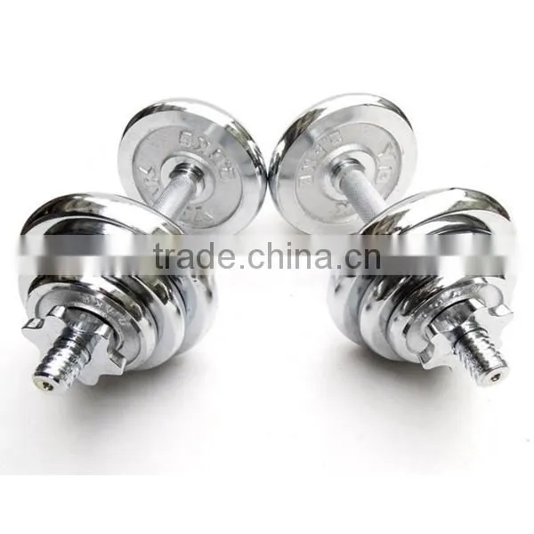 GYM Equipment Adjustable Fitness Dumbbell 20kg 15kg Set photo-6