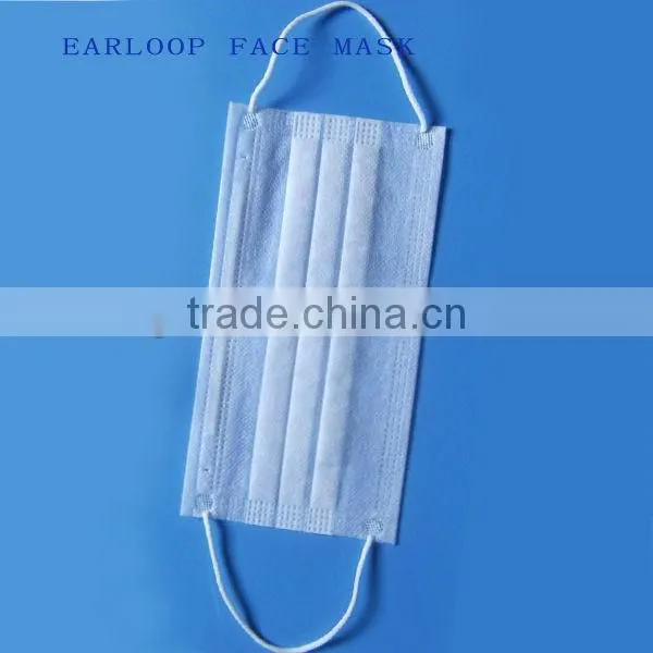 Protective Non Woven Elasticated Face Mask Respirators Masks Face Mask