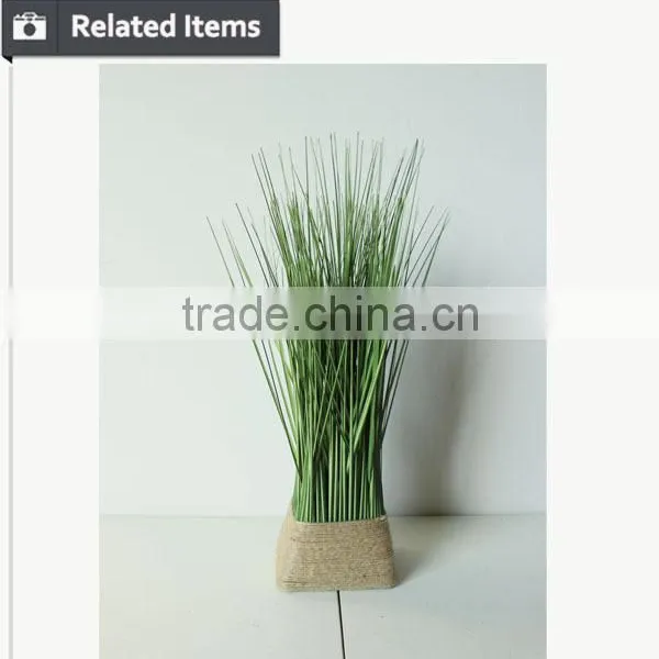 New Products in Decorative Indoor Grass Hemp Rope Grass Faux Grass With Decirative Dots photo-6