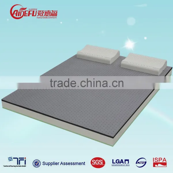 100% Natural Dunlop Charcoal Latex Layer