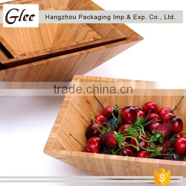 Custum Useful Eco-friendly Bamboo Sugar and Snacks Storage Box photo-2