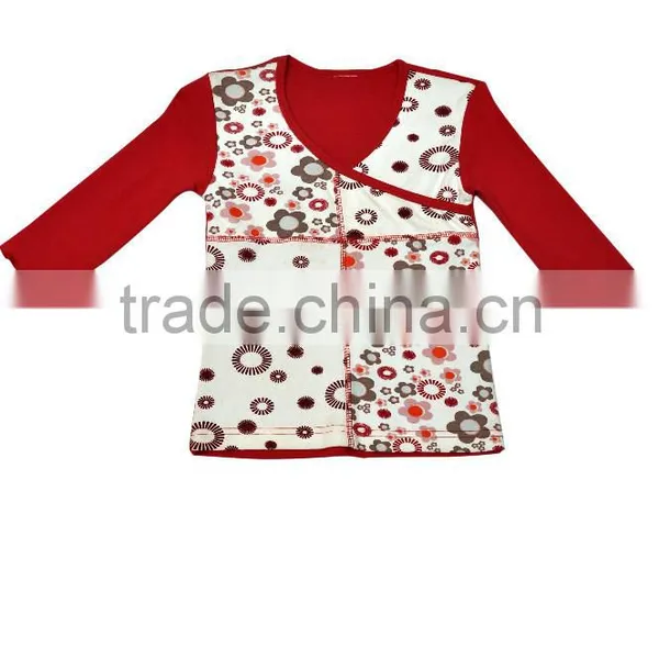 Organic Girls Tee_100% Organic Cotton Comfortable Baby T-shirt and Organic Printed Long Sleeve and Short Sleeve T-shirt photo-2