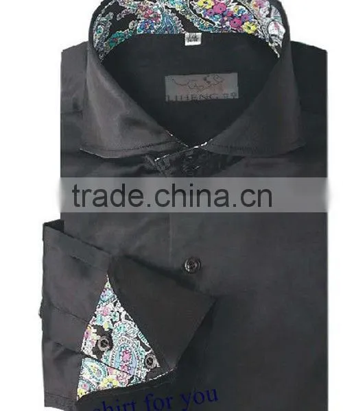 Latest Design Satin Shirts for Man Italian Style Shirts photo-2