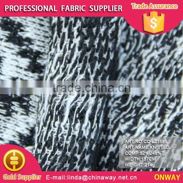 2016new Style,high Quality, 52%cotton48%terylene CVC Kint Fabric photo-3