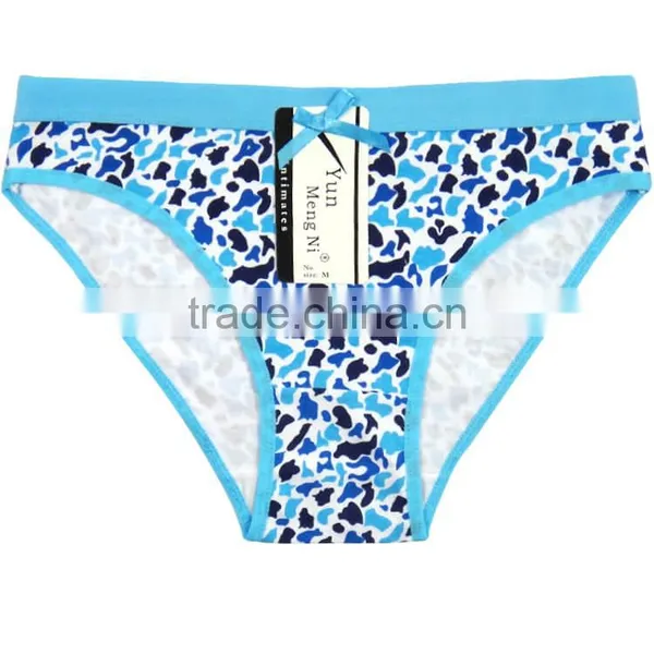 Yun Meng Ni Underwear Mature Ladies New Style Special Printing Cotton Hipsters Lady Panties photo-4